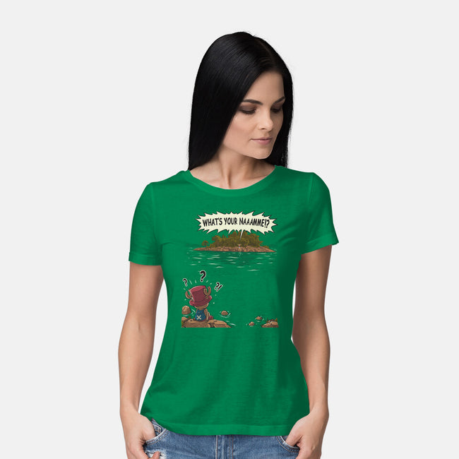 What's Your Name-Womens-Basic-Tee-Betmac