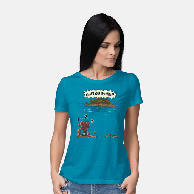 What's Your Name-Womens-Basic-Tee-Betmac
