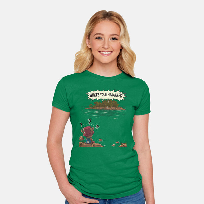 What's Your Name-Womens-Fitted-Tee-Betmac