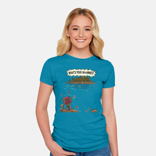 What's Your Name-Womens-Fitted-Tee-Betmac