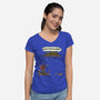 What's Your Name-Womens-V-Neck-Tee-Betmac