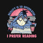 I Prefer Reading-None-Fleece-Blanket-glitchygorilla