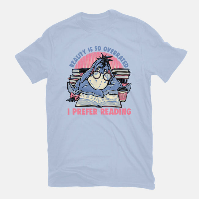 I Prefer Reading-Mens-Premium-Tee-glitchygorilla