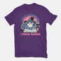 I Prefer Reading-Womens-Basic-Tee-glitchygorilla