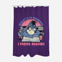 I Prefer Reading-None-Polyester-Shower Curtain-glitchygorilla