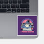 I Prefer Reading-None-Glossy-Sticker-glitchygorilla
