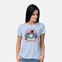 I Prefer Reading-Womens-Basic-Tee-glitchygorilla