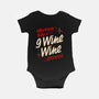 9 Wine Wine Situation-Baby-Basic-Onesie-koalastudio