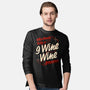 9 Wine Wine Situation-Mens-Long Sleeved-Tee-koalastudio