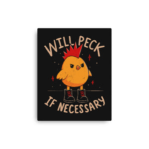 Will Peck If Necessary