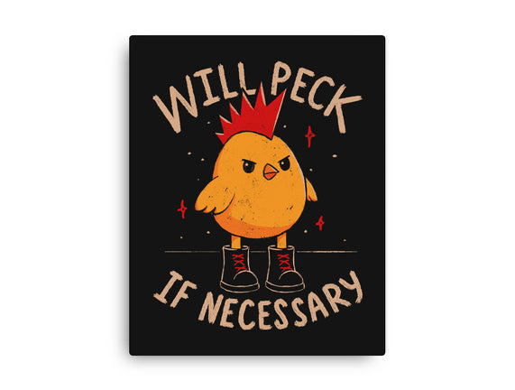Will Peck If Necessary
