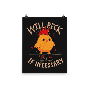 Will Peck If Necessary