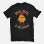 Will Peck If Necessary-Mens-Basic-Tee-koalastudio