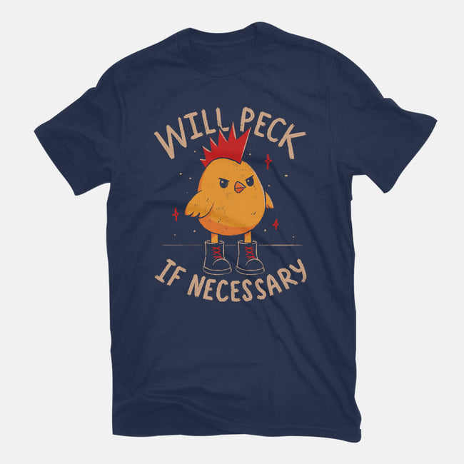 Will Peck If Necessary-Mens-Basic-Tee-koalastudio