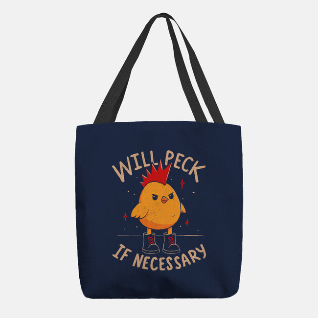 Will Peck If Necessary-None-Basic Tote-Bag-koalastudio
