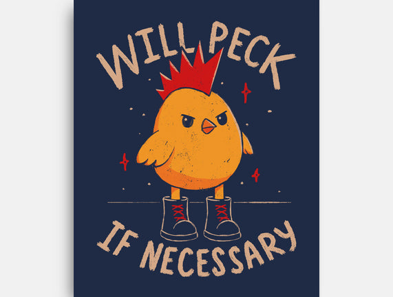 Will Peck If Necessary