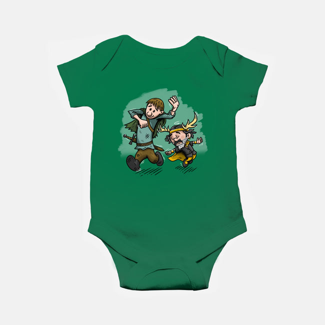 Dunk And Lyonel-Baby-Basic-Onesie-Paul Simic
