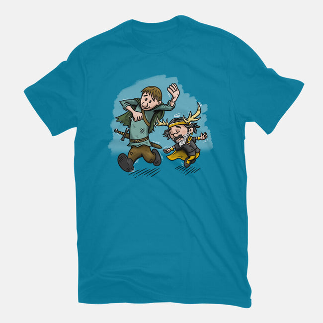Dunk And Lyonel-Unisex-Basic-Tee-Paul Simic