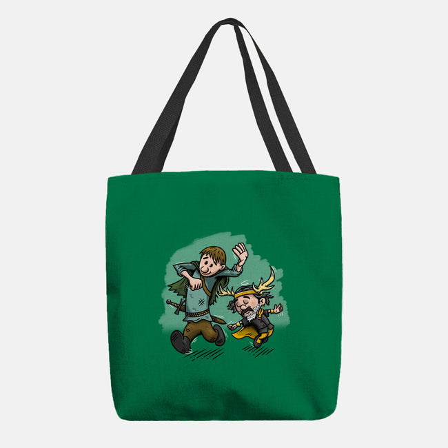 Dunk And Lyonel-None-Basic Tote-Bag-Paul Simic