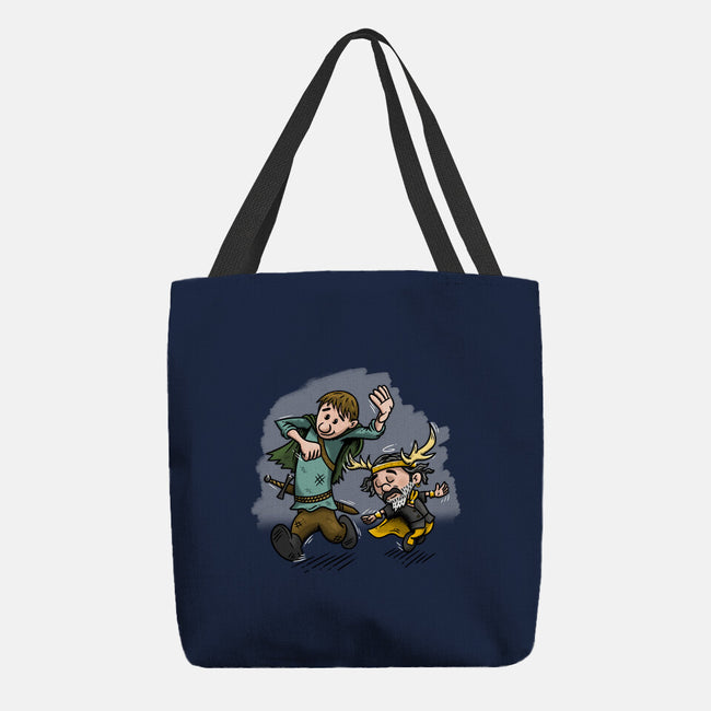 Dunk And Lyonel-None-Basic Tote-Bag-Paul Simic