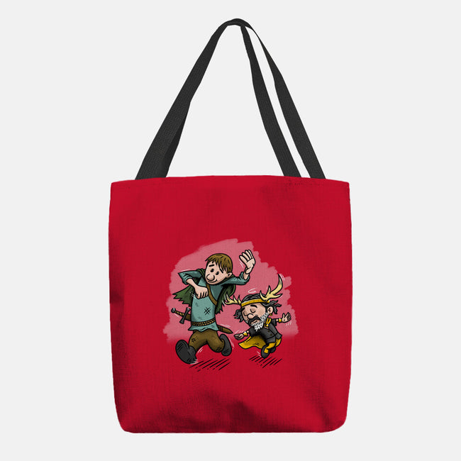 Dunk And Lyonel-None-Basic Tote-Bag-Paul Simic