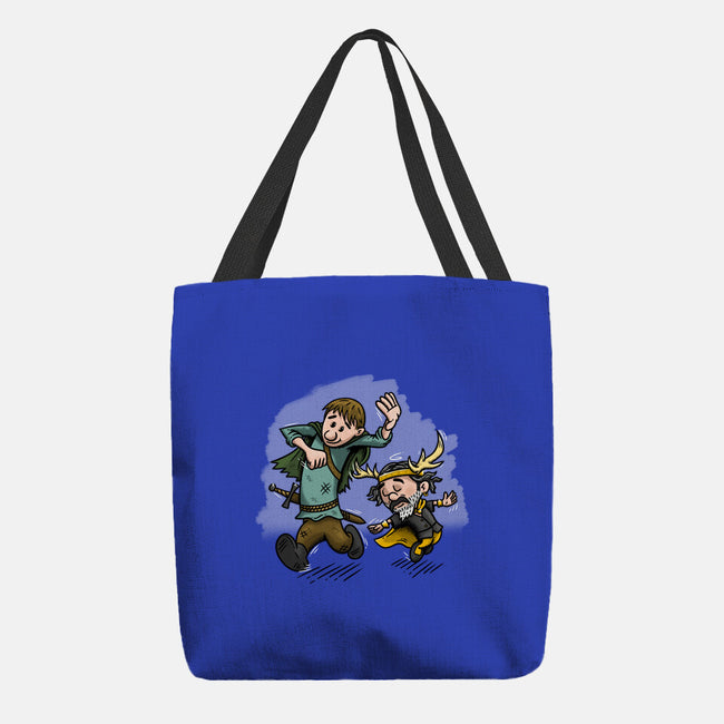Dunk And Lyonel-None-Basic Tote-Bag-Paul Simic