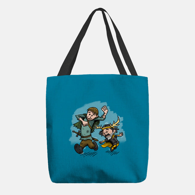 Dunk And Lyonel-None-Basic Tote-Bag-Paul Simic