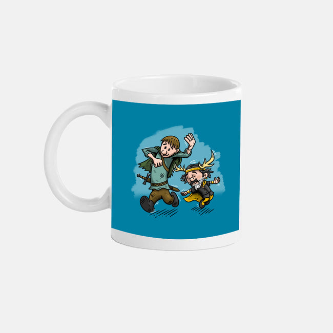 Dunk And Lyonel-None-Mug-Drinkware-Paul Simic