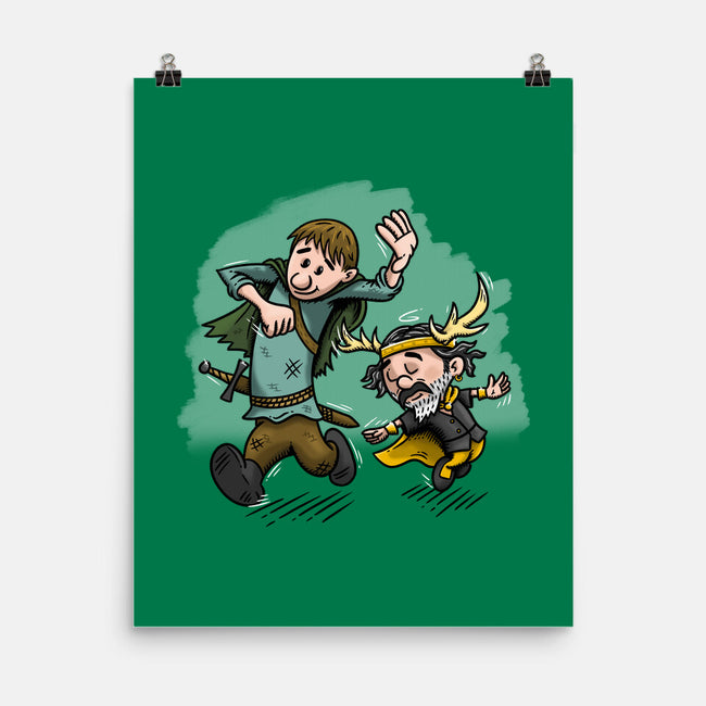 Dunk And Lyonel-None-Matte-Poster-Paul Simic