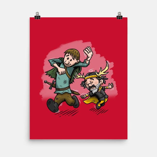 Dunk And Lyonel-None-Matte-Poster-Paul Simic