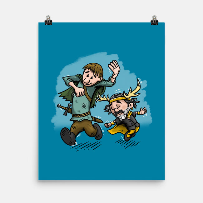 Dunk And Lyonel-None-Matte-Poster-Paul Simic