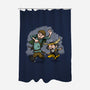 Dunk And Lyonel-None-Polyester-Shower Curtain-Paul Simic