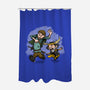 Dunk And Lyonel-None-Polyester-Shower Curtain-Paul Simic