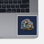 Dunk And Lyonel-None-Glossy-Sticker-Paul Simic