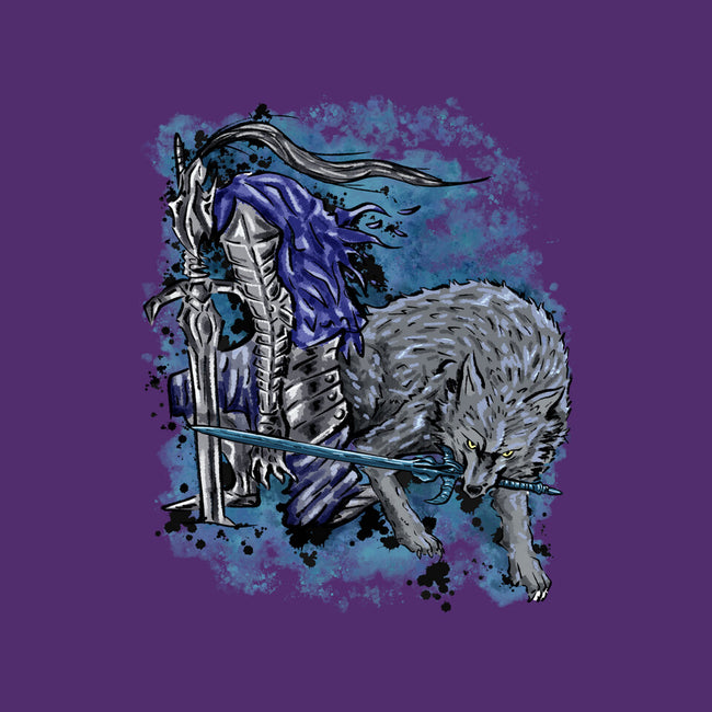 Sif And Artorias-None-Polyester-Shower Curtain-nickzzarto