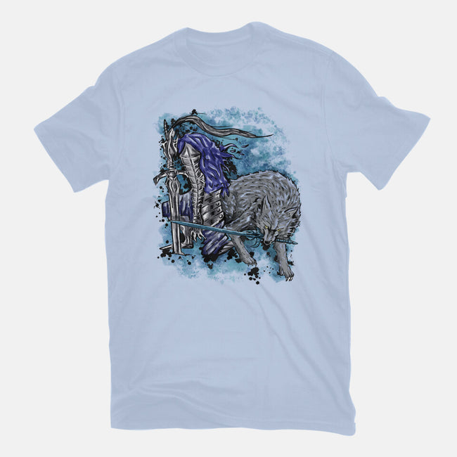 Sif And Artorias-Mens-Premium-Tee-nickzzarto
