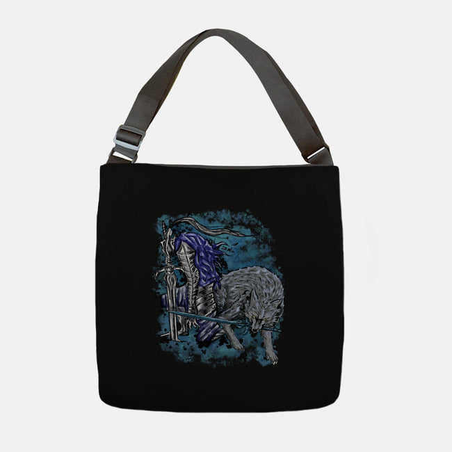 Sif And Artorias-None-Adjustable Tote-Bag-nickzzarto