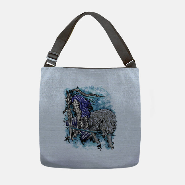 Sif And Artorias-None-Adjustable Tote-Bag-nickzzarto