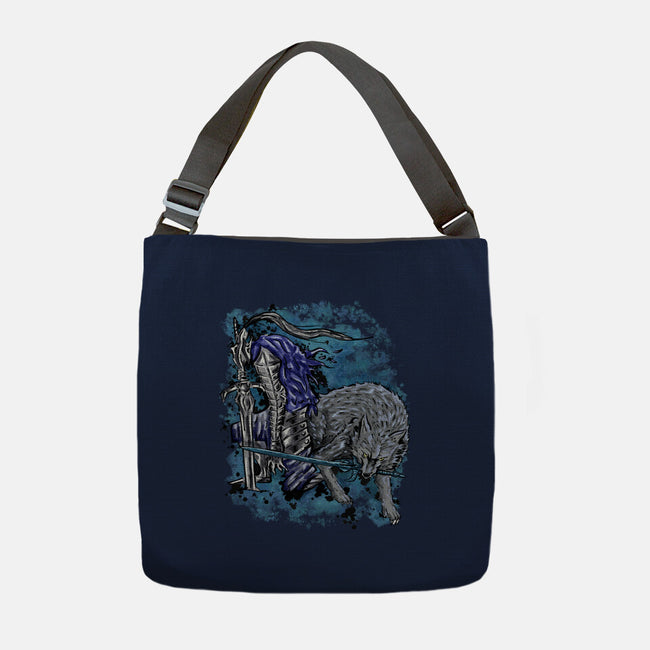 Sif And Artorias-None-Adjustable Tote-Bag-nickzzarto