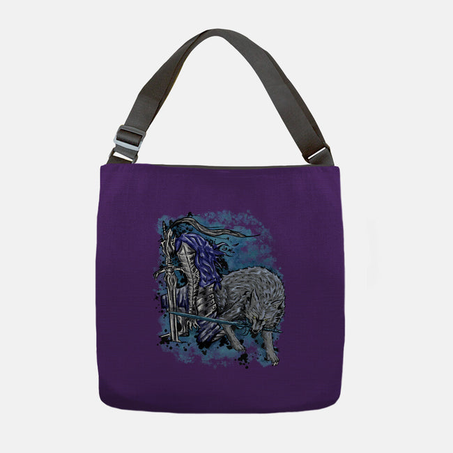 Sif And Artorias-None-Adjustable Tote-Bag-nickzzarto