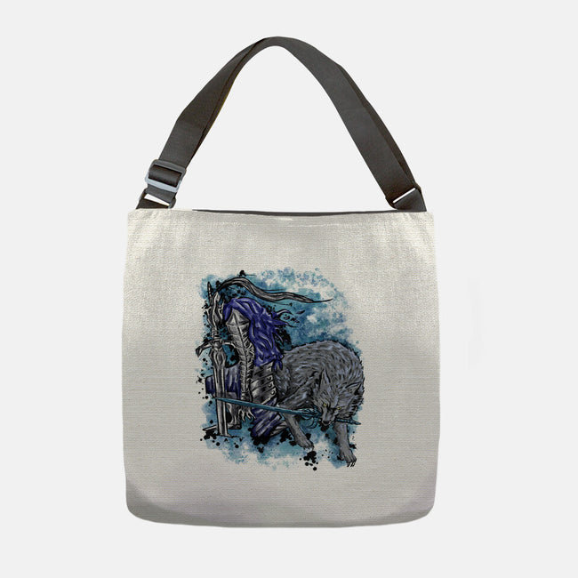 Sif And Artorias-None-Adjustable Tote-Bag-nickzzarto