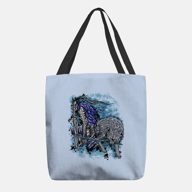 Sif And Artorias-None-Basic Tote-Bag-nickzzarto
