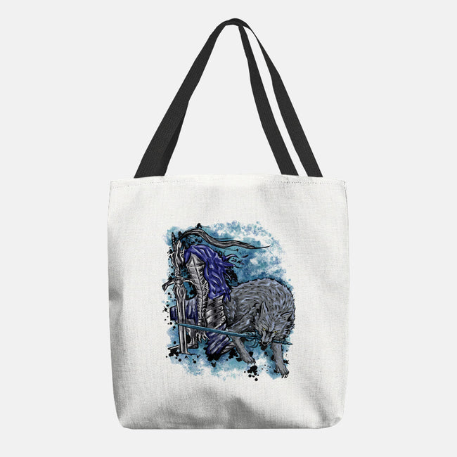 Sif And Artorias-None-Basic Tote-Bag-nickzzarto