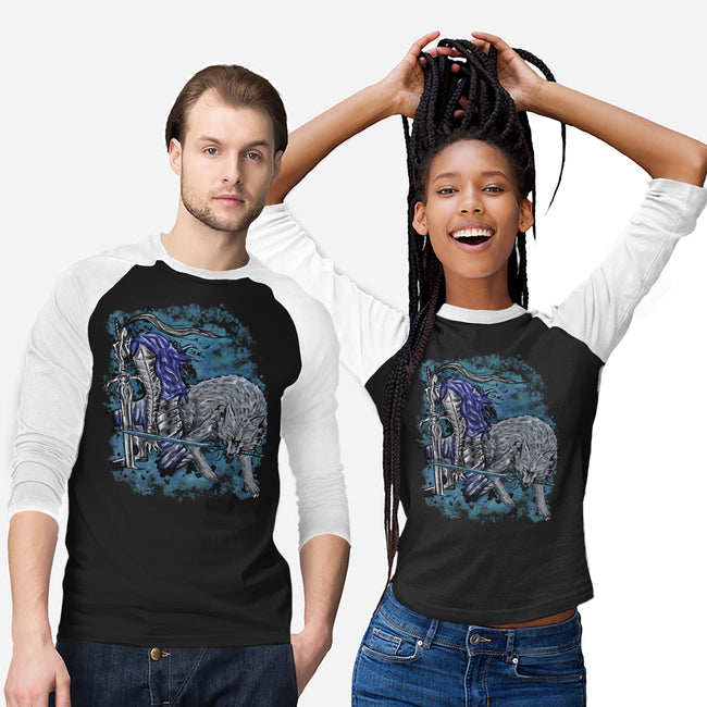 Sif And Artorias-Unisex-Baseball-Tee-nickzzarto