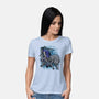 Sif And Artorias-Womens-Basic-Tee-nickzzarto
