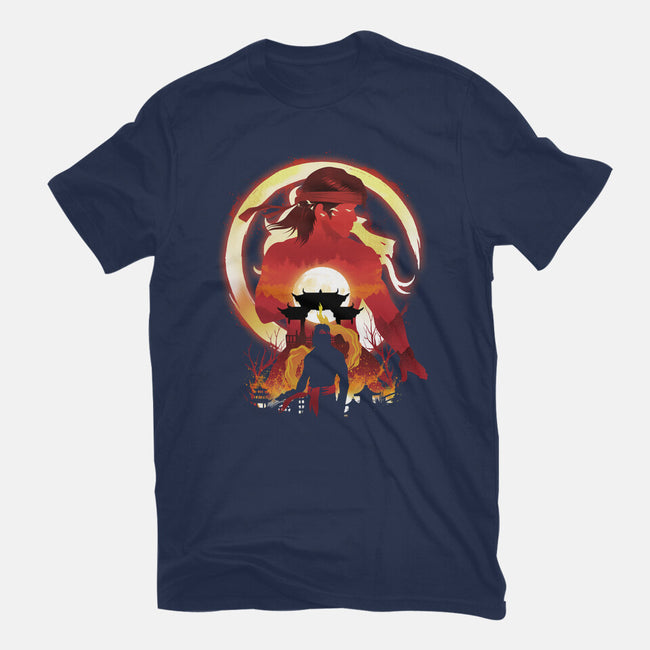 The Chosen One Ninja-Mens-Heavyweight-Tee-dandingeroz