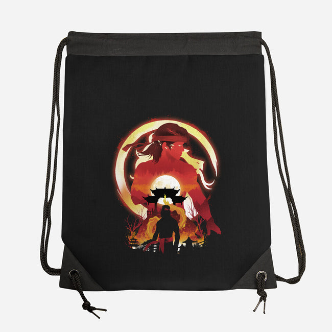 The Chosen One Ninja-None-Drawstring-Bag-dandingeroz
