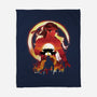 The Chosen One Ninja-None-Fleece-Blanket-dandingeroz