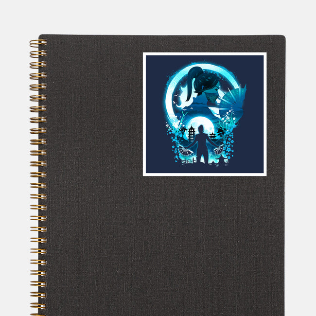 Princess Kitana-None-Glossy-Sticker-dandingeroz