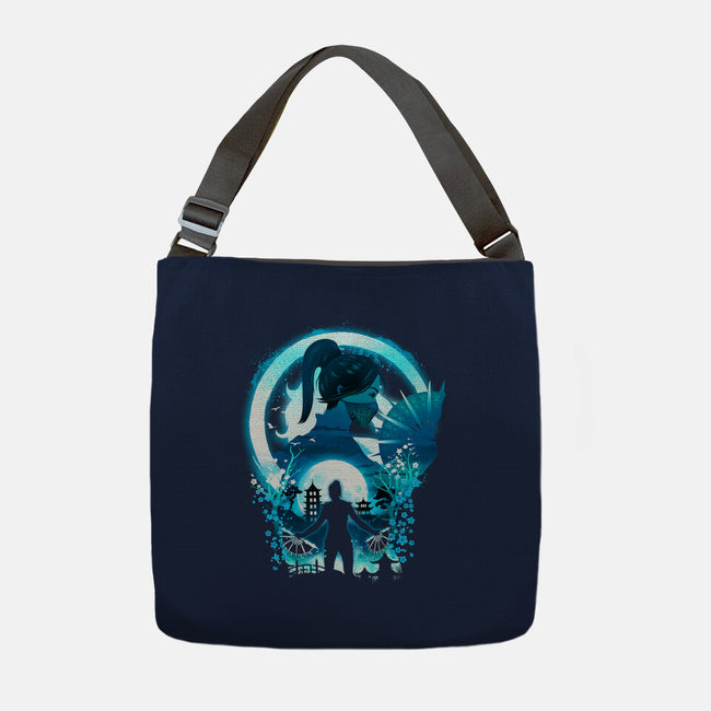 Princess Kitana-None-Adjustable Tote-Bag-dandingeroz
